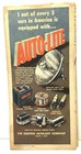 Vintage 1951 Aaa Auto Club Map Of Mexico  Guatemala Large Size 34  X 24  G-vg