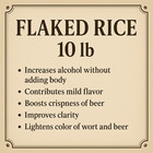 Briess Flaked Rice 10 Lb