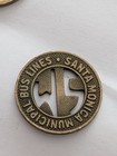 Santa Monica California Bus Lines Zone Fare Token