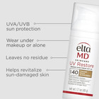 Elta Md Tinted Uv Daily Broad-spectrum Spf 40 Face Sunscreen 1 7oz New With Box