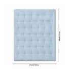 Muslin Toddler Down Alternative Comforter 100  Cotton Shell Soft Light Blue