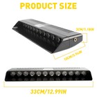 Led Windshield Emergency Dash Light Strobe 2 In 1 Deck Warning Flashing Safety