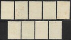 Venezuela  1950  Scott C293-c301  Set National Tree Araguaney  Some Rust Ebv1514