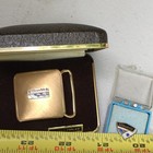 B f  Goodrich Tires 10k Gold Diamond Employee Service Award Belt Buckle And Pin