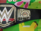 World Heavyweight Championship Replica Title Black Belt Kids Size