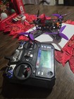 Fpv Drone Starter Kit  Fatshark Goggles   2 Drones  Controllers Included 