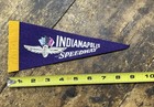 Vintage 9    Indianapolis Motor Speedway Felt Pennant Indy 500 Winged Wheel