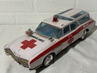 Atc Asakusa Buick Riviera Ambulance Wagon Tin Friction 15    Long Rare Japan