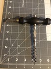 Antique Large Corkscrew Knife Blade    no Brush  Rosewood Handle Long Shank