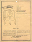 Vintage 1940s-50s Norge Wringer Washer washing Machine Directions For Use 