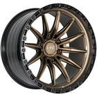  set Of 4  Hardrock Off-road H114 20x10 6x5 5  -19mm Bronze Wheels Rims 20  Inch