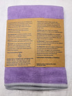 Norwex Envirocloth Amethyst Purple W  Graphite Trim Baclock Microfiber Nwt