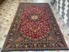 Vintage Turkish Area Rug   6 5x9 9 Ft Hand-knotted Wool Distressed Antique Rug