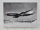 Foreign Press Photo Lufthansa Boeing 707 Airplane In Flight Over Snow Capped