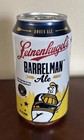 Empty Milwaukee Brewers Barrelman Leinenkugels Ale 12 Oz  Beer Can Mlb Baseball