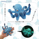 Octopus Aquarium Ornaments Decoration Artificial Glow Fish Tank Decorations Aqua