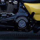 Hoprousa Derby Cover For 2016 harley Touring Steet Road Glide See Through  black