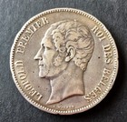 Belgium - Leopold I - Rare And Beautiful 5 Francs 1853 - Marriage Of The   