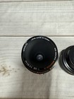 Camera Lens Lot Of 3 Minolta Md 50mm macro Rokkor-x  albinar  Preowned Untested