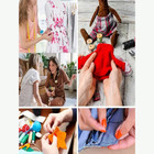 Travel Sewing Kit Portable Mini Needle Thread Set   Home Emergency Repair Adults