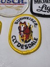 Vintage Lot Of Nos Beer Sew-on Patches Various Brands Budweiser Michelob Etc