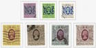 1985-87 Hong Kong Sc  388a-403a Near Complete Qeii Unwatermarked Used Stamps
