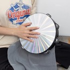Auear 10 Inch Tambourine Double Row Jingles