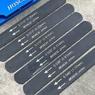 Hosco Black Nut Files Set W  Mag-holder  electric Guitar  - H-nf-eg010