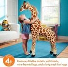 Melissa   Doug Giant Giraffe - Lifelike Stuffed Animal  over 4 Feet Tall 