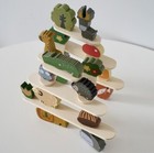 Wooden Multifunctional Animal Balance Toy Puzzle Stacking Block Children s  Toy