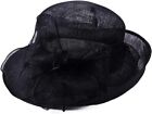 Women Kentucky Church Derby Bucket Hat Tea Party Wedding Sinamay Fascinator Hats