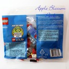 New Sealed Lego Fire Cheif Firefighter Atv City Minifig Man Polybag Set 30010