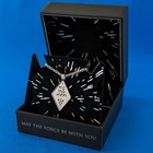 Star Wars X Rocklove New  galactic Forge  I Am No Jedi Pendant Necklace - Brass