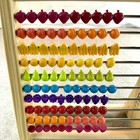 B  Toys Two-ty Fruity Wooden Abacus   Fruit Shaped Beads Math   Counting Toy