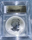 2012 Canadian Wildlife Series Moose 1oz  9999 Fine Silver Coin Icg Ms69 Crisp