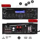 Pyle Wireless Bluetooth Power Amplifier-200 Watt Audio Stereo Receiver W usb    