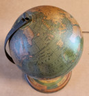 Vintage Ohio Art Co World Globe Zodiac Signs   Seasons Tin Free Shipping