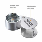 New 30x Jewelers Loupe Magnifier Jewelry Coin Loop Magnifying Glass Eye Pocket