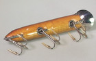 Us No Tariff Heddon Wood Vamp 6-inch L Rig  ns Glass Eye  - Bass Fishing Lure