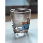 Vintage Souvenir 2 Oz Painted European Shot Glass - Venice  Italy