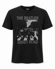 Broadway Unisex Black Music Graphic T-shirt Size M Regular Crew Neck