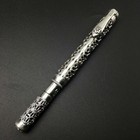 S925 Silver High Quality Ballpoint Pen Edc Tactical Signature Pen Gift