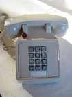 Cortelco Office Single Line Corded Phone 250044-voe-57mc Telephone W  Red Light