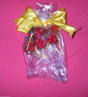 Party Bag Set New Disney Princess Red Rose 6  Spoons Huge Maze Ribbon 12 Count 