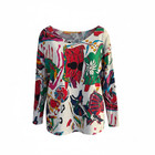 Jenny Kee Flamingo Park Vintage 80s Set Top Skirt Rare Australia Osfa 8 10 12