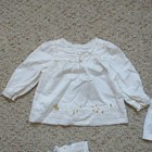 Baby Gap M s Girl Summer Clothes Lot 6-12m White Top Dress Spring Summer Cotton