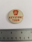 Pennsylvania Railroad Keystone Tour Pin Back Button P12