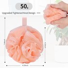 Farmoga Bath Loofah Sponge Body Scrubber Shower Sponge Exfoliating Mesh Pouf Sho