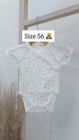 Newborn Baby Bodysuit Cotton Romper 56-62cm 0-3m 3-6m Unisex Baby Clothes