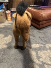 Kids Toy 24  Ride On Horse Plush Standing Pony Cowboy Gift For 3  Boys Grils